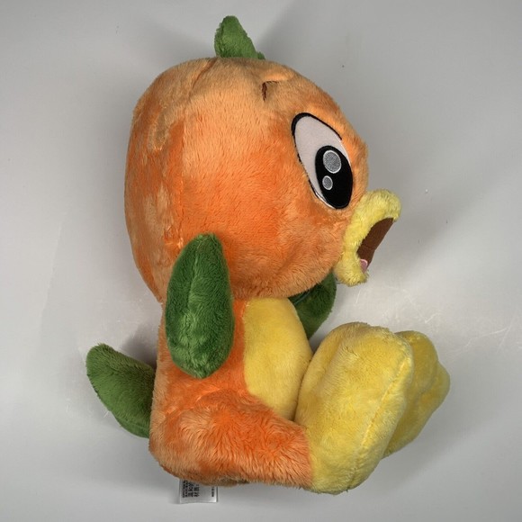 Disney Parks Scented Florida Orange Bird Big Feet Plush Toy 10” - Picture 3 of 6